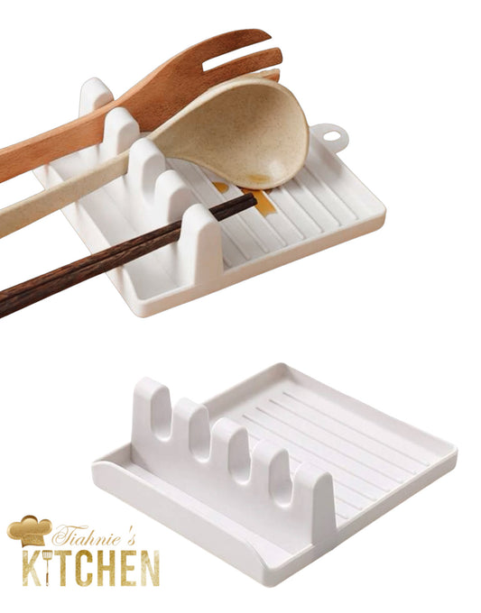 Lid & utensil rest rack